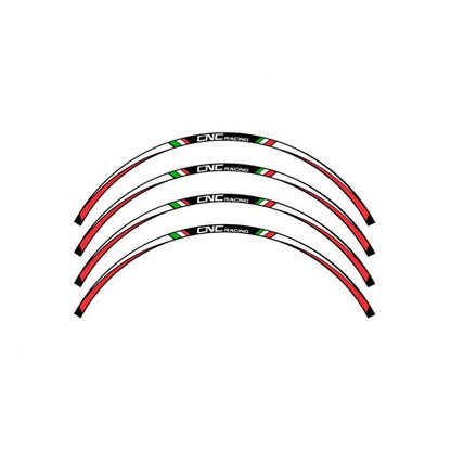 CNC Racing Universal 17 Wheel (Rim) Stripe Decal Kit (one wheel)