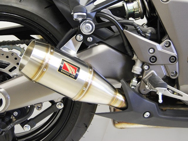 Competition Werkes GP Slip On Exhaust for Kawasaki Ninja 1000 (11-17) and Z1000 (14-17)