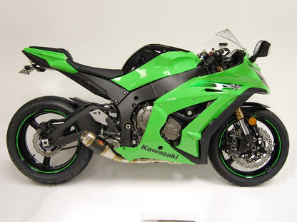 Competition Werkes GP Slip On Exhaust for the Kawasaki ZX-10R (11-15)