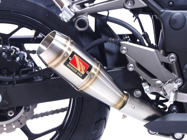 Competition Werkes GP Slip On Exhaust for the Kawasaki Ninja 300 (2013-2017)