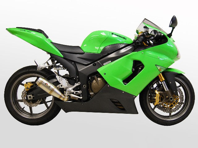 Competition Werkes GP Slip On Exhaust for the Kawasaki ZX636 / ZX-6RR  (05-06)