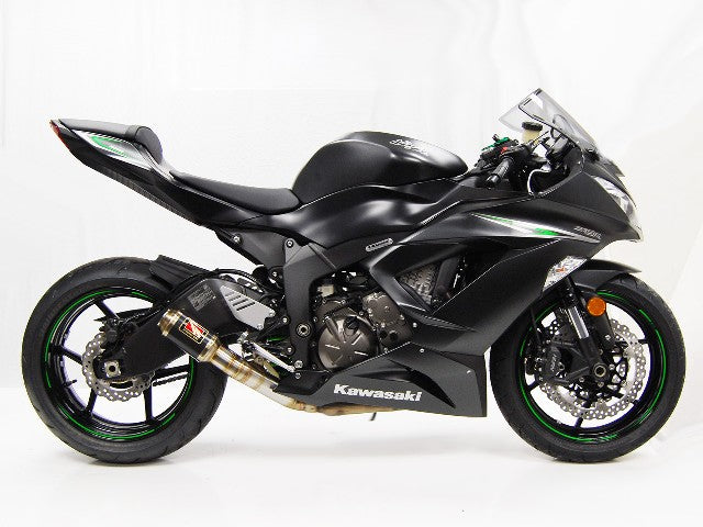Competition Werkes GP RACE Slip On Exhaust for the Kawasaki ZX-6R 636 (2013+)
