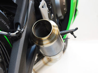 Competition Werkes GP RACE Slip On Exhaust for the Kawasaki ZX-6R 636 (2013+)