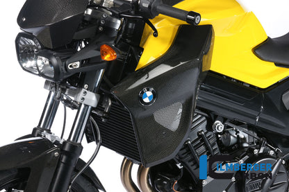 Ilmberger Carbon Radiator Cover, Left Side Carbon for the BMW F 800 R 2009-2011