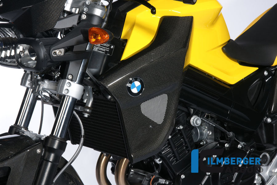 Ilmberger Carbon Radiator Cover, Left Side Carbon for the BMW F 800 R 2009-2011