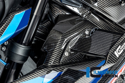 Ilmberger Carbon Watercooler Cover, Left for the BMW M 1000 R 2023-2024