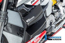 Ilmberger Carbon Radiator Cover Left, for the Ducati Streetfighter V2 '22