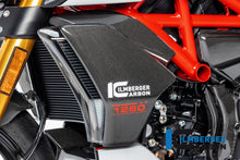 Ilmberger Carbon Radiator Cover Left for the Ducati Diavel 1260 2019