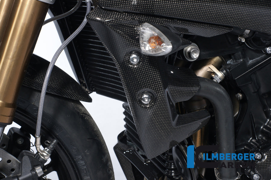 Ilmberger Carbon Radiator Cover Left, for the Triumph Speed Triple '11-25
