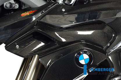 Ilmberger Carbon Air Tube Left (Upper Watercooler Cover), Carbon for the BMW R 1200 GS 2013-2016
