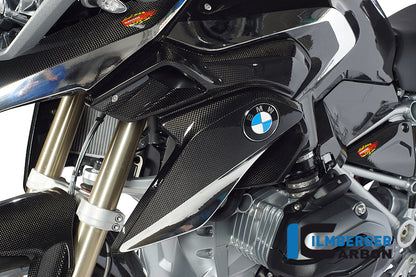 Ilmberger Carbon Air Tube Left (Upper Watercooler Cover), Carbon for the BMW R 1200 GS 2013-2016