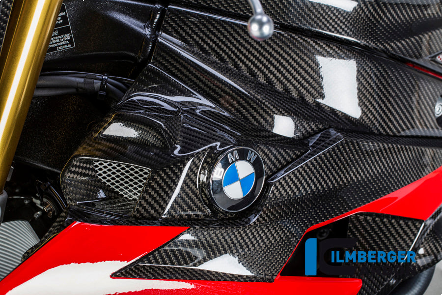 Ilmberger Carbon Watercooler Cover, Left Side Carbon for the BMW S 1000 R 2014-2017