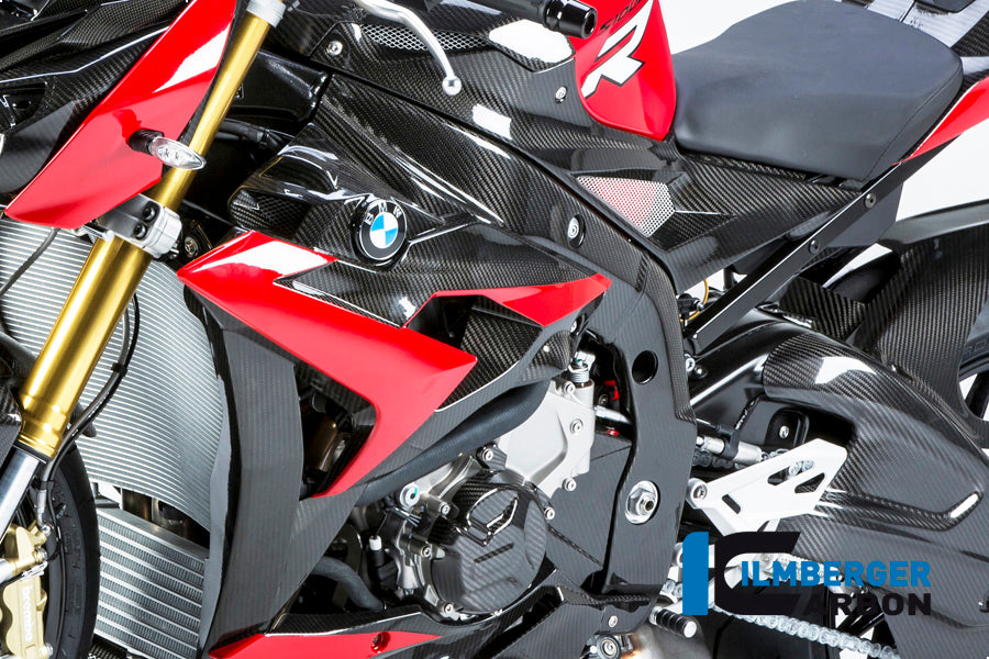 Ilmberger Carbon Watercooler Cover, Left Side Carbon for the BMW S 1000 R 2014-2017