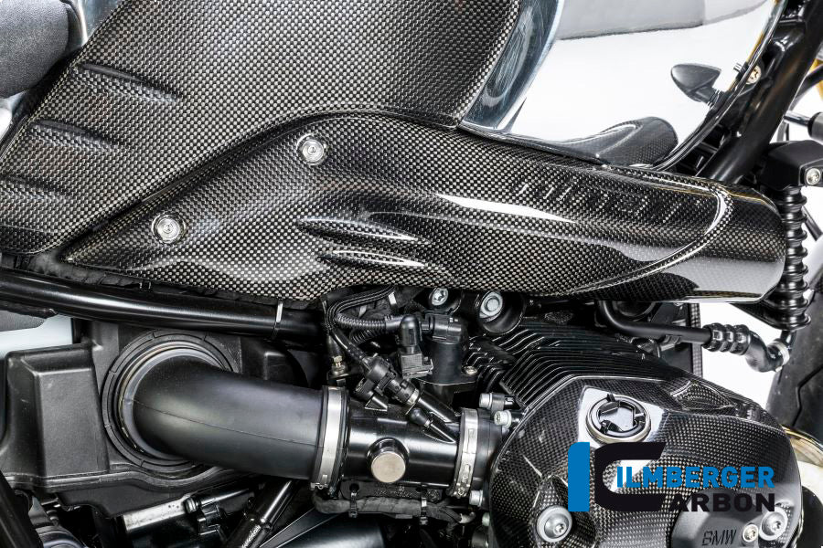 Ilmberger Carbon Air Channel cover, Right side carbon for the BMW R Nine T/Racer '14-17, R Nine T Scrambler/Urban GS 2016