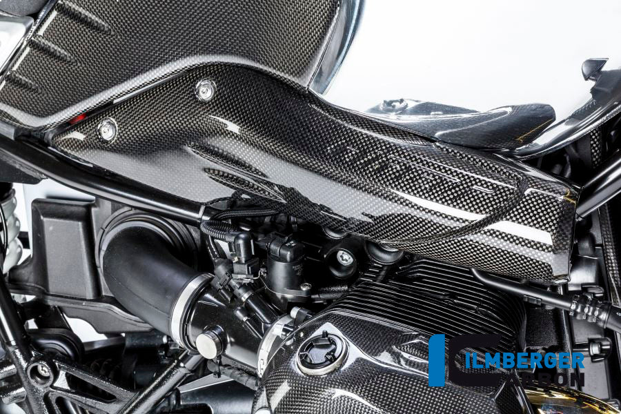 Ilmberger Carbon Air Channel cover, Right side carbon for the BMW R Nine T/Racer '14-17, R Nine T Scrambler/Urban GS 2016