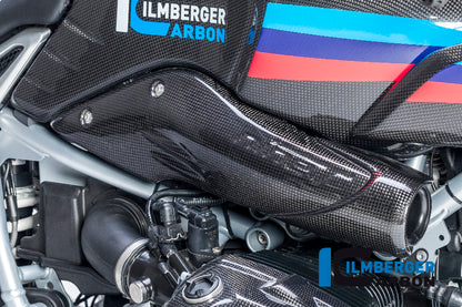 Ilmberger Carbon Air Channel cover, Right side carbon for the BMW R Nine T/Racer '14-17, R Nine T Scrambler/Urban GS 2016