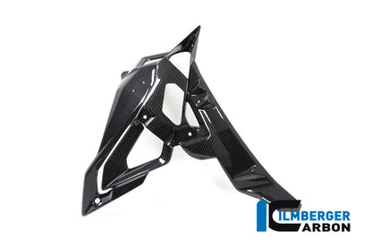 Ilmberger Carbon Radiator Cover / Badge Holder, Right Side for the BMW S 1000 R 2017