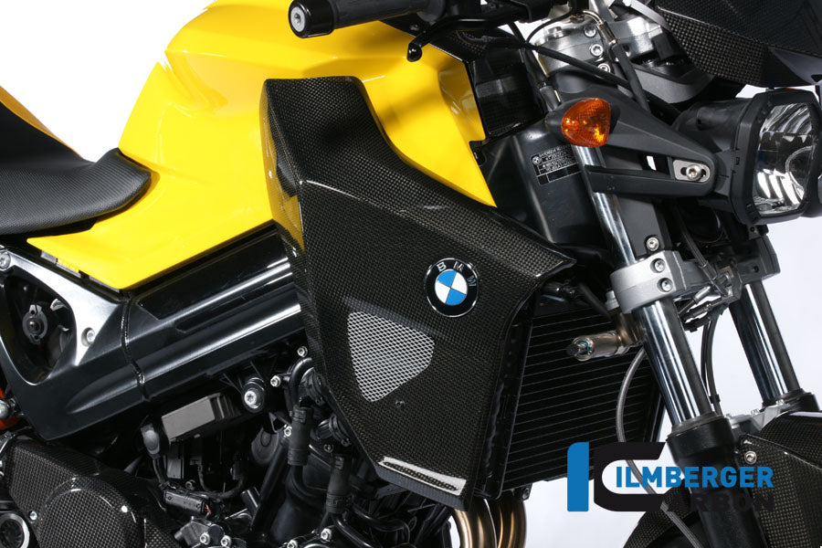 Ilmberger Carbon Radiator Cover, Right Side Carbon for the BMW F 800 R 2009-2011