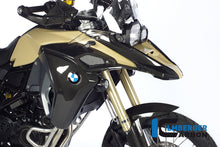 Ilmberger Carbon Radiator Cover / Airbox Cover, Right Carbon for the BMW F800 GS Adventure '13-24