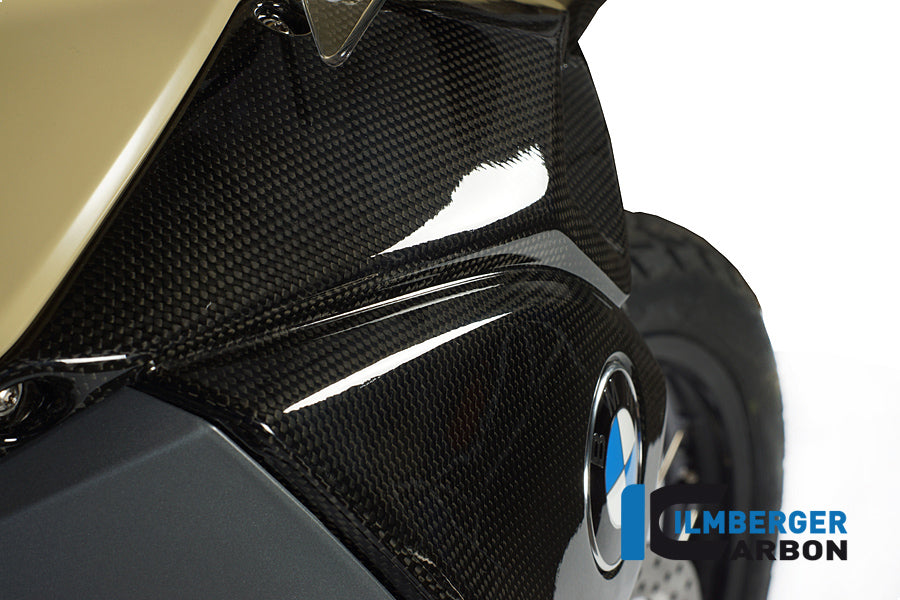 Ilmberger Carbon Radiator Cover / Airbox Cover, Right Carbon for the BMW F800 GS Adventure '13-24