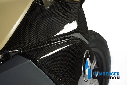 Ilmberger Carbon Radiator Cover / Airbox Cover, Right Carbon for the BMW F800 GS Adventure '13-24