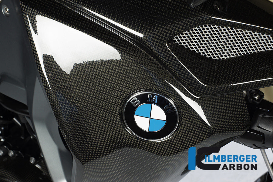 Ilmberger Carbon Radiator Cover / Airbox Cover, Right Carbon for the BMW F800 GS Adventure '13-24
