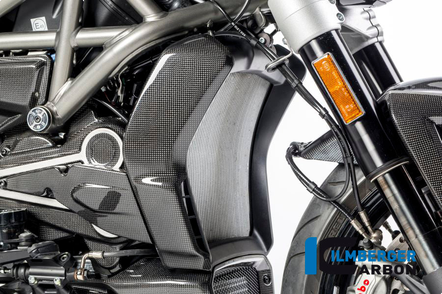 Ilmberger Carbon Radiator Cover Right, for the Ducati XDiavel/XDiavel S '16-18
