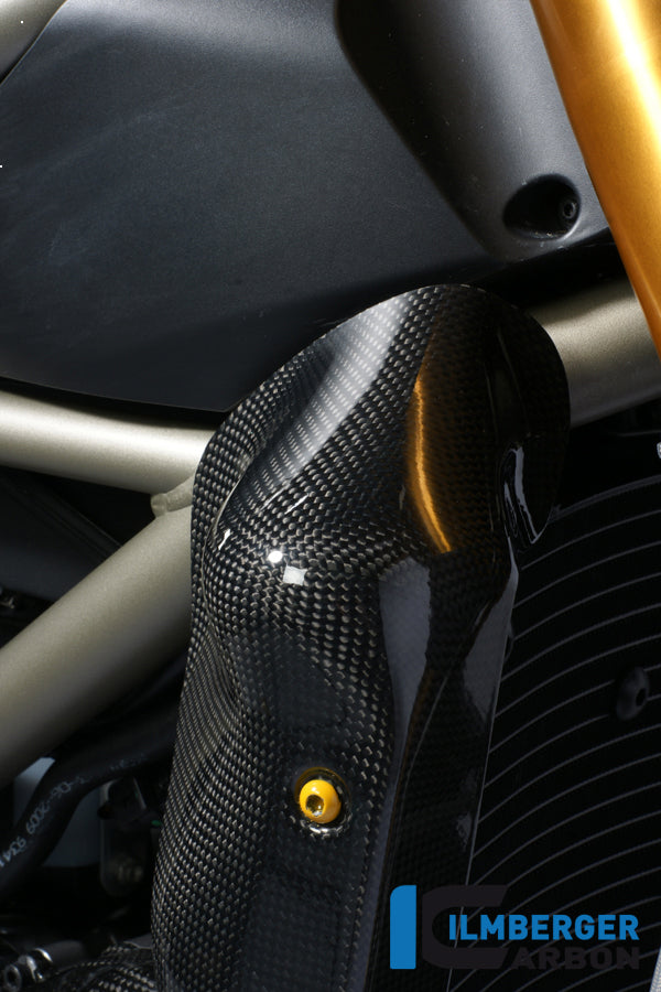 Ilmberger Carbon Watercooler Cover Right, Side Carbon for the Ducati Streetfighter 1100 '09 / Streetfighter 848 '12