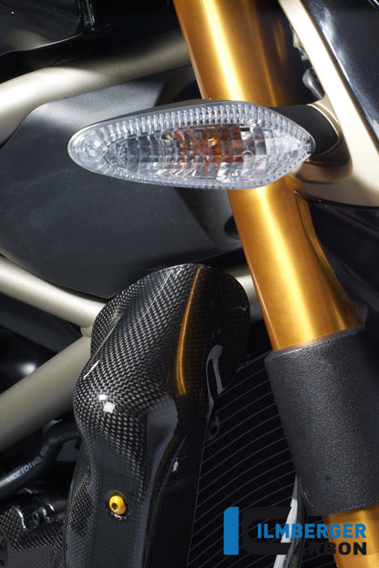 Ilmberger Carbon Watercooler Cover Right, Side Carbon for the Ducati Streetfighter 1100 '09 / Streetfighter 848 '12