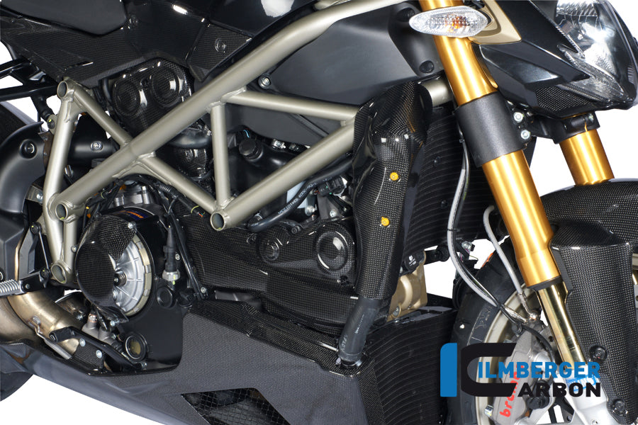 Ilmberger Carbon Watercooler Cover Right, Side Carbon for the Ducati Streetfighter 1100 '09 / Streetfighter 848 '12