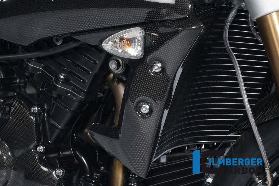 Ilmberger Carbon Radiator Cover Right, for the Triumph Speed Triple '11-25