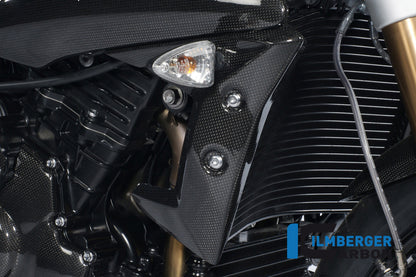 Ilmberger Carbon Radiator Cover Right, for the Triumph Speed Triple '11-25