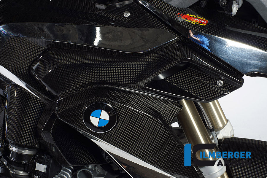 Ilmberger Carbon Air Tube Right (Upper Watercooler Cover), Carbon for the BMW R 1200 GS 2013-2016