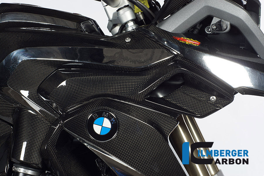 Ilmberger Carbon Air Tube Right (Upper Watercooler Cover), Carbon for the BMW R 1200 GS 2013-2016