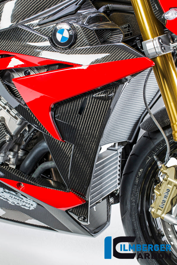 Ilmberger Carbon Watercooler Cover, Right Side Carbon for the BMW S 1000 R 2014-2017