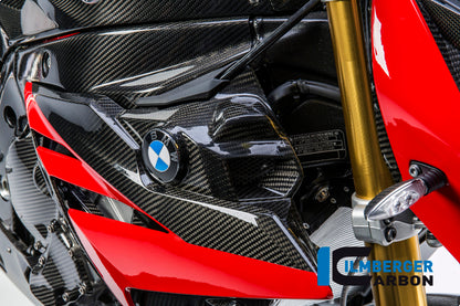 Ilmberger Carbon Watercooler Cover, Right Side Carbon for the BMW S 1000 R 2014-2017