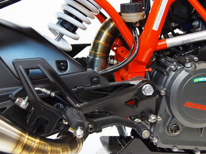 Competition Werkes Cat Delete for Low Mount GP Slip On Exhaust for the KTM RC 390 (2017+), Duke 390, and Husqvarna Vitpilen/Svartpilen 401