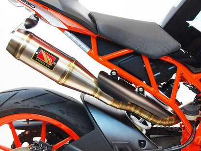 Competition Werkes High Mount GP Slip On Exhaust for the KTM RC 390 (2017+)