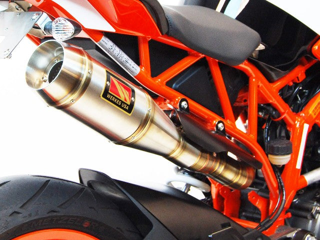 Competition Werkes High Mount GP Slip On Exhaust for the KTM RC 390 (2017+)