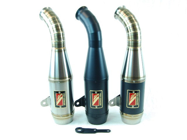 Competition Werkes Low Mount GP Slip On Exhaust for the KTM RC 390 (2017+)