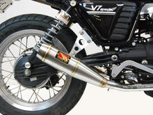 Competition Werkes GP Dual Slip On Exhaust for the Moto Guzzi V7  (all models) (08-14)