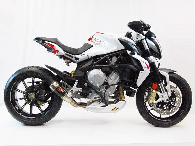 Competition Werkes GP Slip On Exhaust for the MV Agusta Dragster (and Brutale 675/800) (14-16)