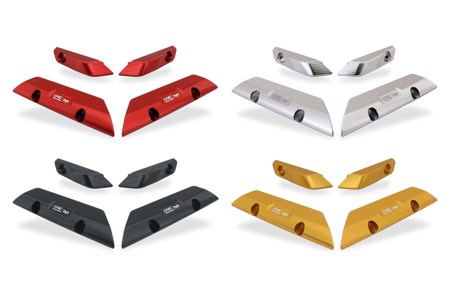 CNC Racing Billet Winglet Cover Kit for Ducati Streetfighter V4 / S