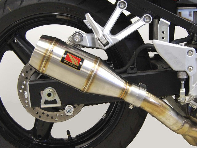 Competition Werkes GP Slip On Exhaust for the Suzuki SV650 (03-09)