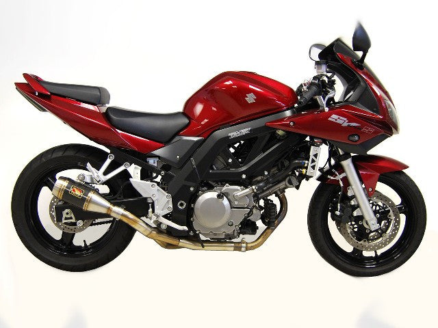 Competition Werkes GP Slip On Exhaust for the Suzuki SV650 (03-09)