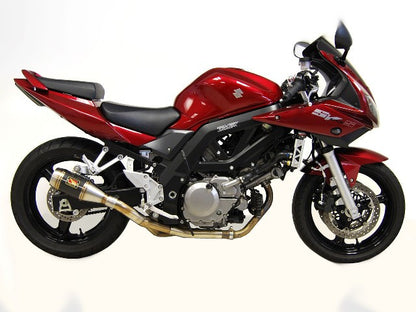 Competition Werkes GP Slip On Exhaust for the Suzuki SV650 (03-09)