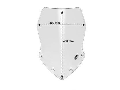 CNC Racing TOURING Windscreen for MV Agusta Turismo Veloce