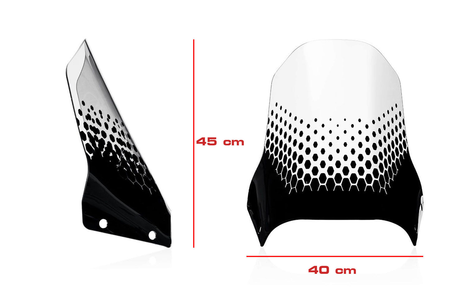 CNC Racing ADVENTURE Windscreen for Ducati DesertX