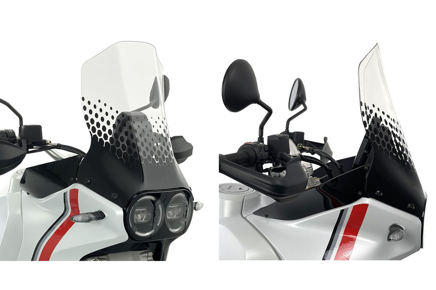 CNC Racing ADVENTURE Windscreen for Ducati DesertX