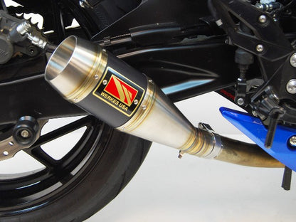 Competition Werkes GP Slip On Exhaust for the Suzuki GSX-S750 (2016+)